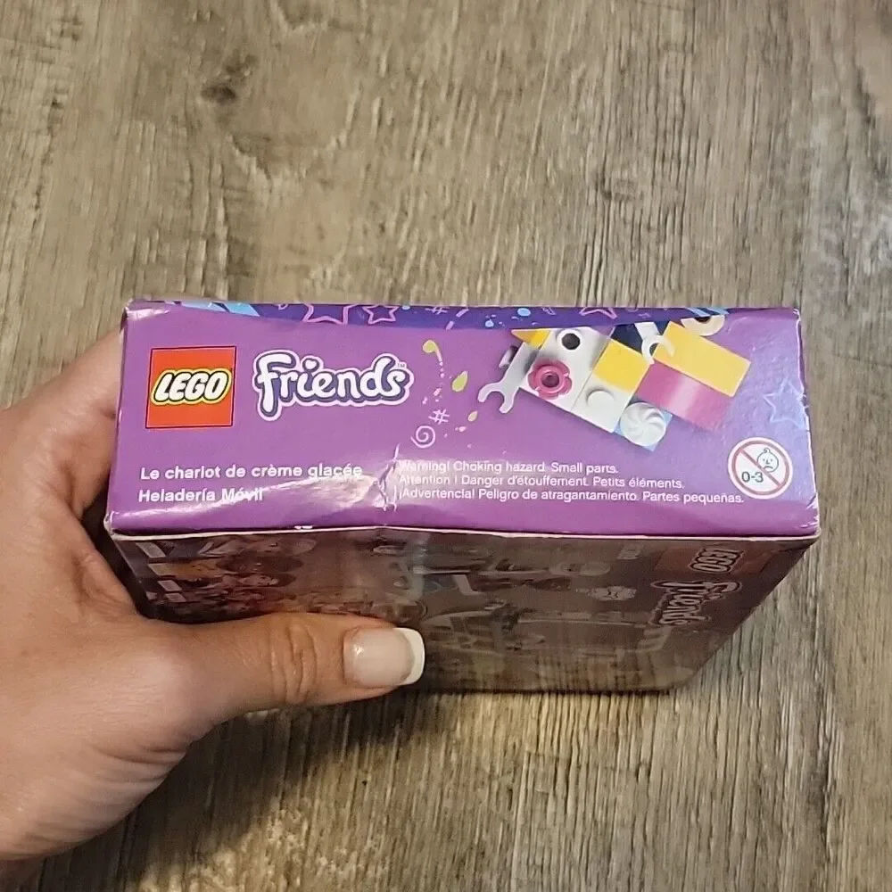 LEGO Friends 41359 Ice Cream Cart New Damaged Box